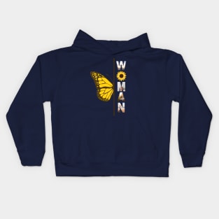 Power Strong Woman Kids Hoodie